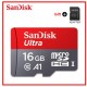 Sandisk Ultra Micro SD 16GB + adaptateur