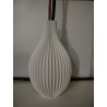 Vase déco blanc 30x16