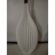 vase déco blanc 35x16