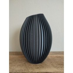 Vase Déco violet/noir