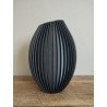 Vase Déco violet/noir