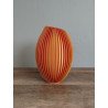 Vase Déco or/rouge