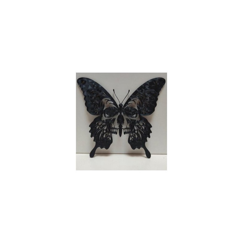 Décor papillon tête de mort