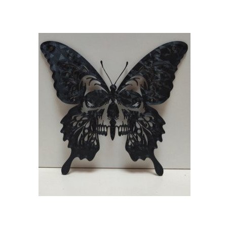 Décor papillon tête de mort