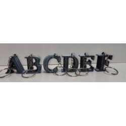 Porte clefs Lettres