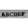 Porte clefs Lettres